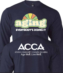 Aging... Everybody is Doing It Navy Crewneck